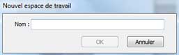 Nouvel espace de travail